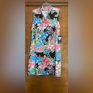 Black and white Spf+50 dress